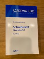 Looschelders Schuldrecht AT 10. Auflage Hamburg-Nord - Hamburg Winterhude Vorschau