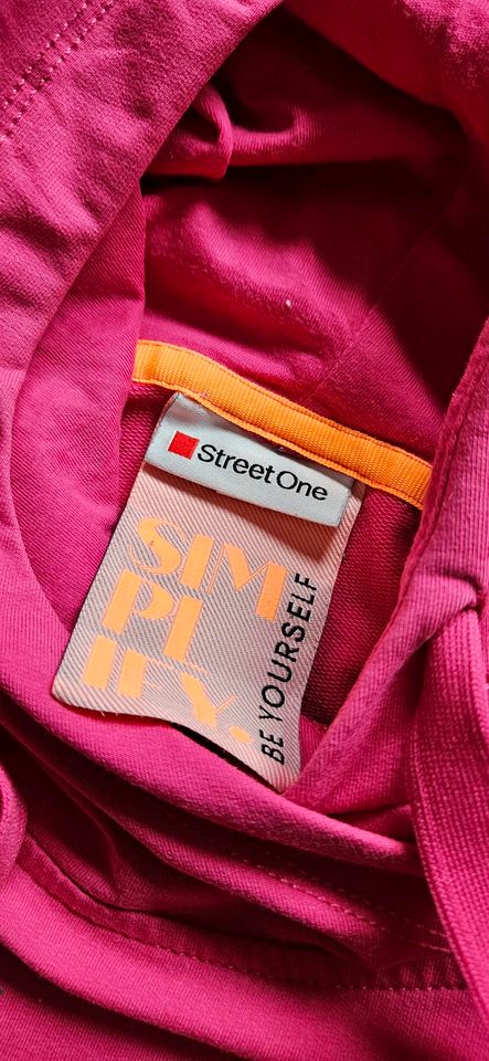 Street one Pullover Sweatshirt Hoodie Pink Gr 44 in Kropp