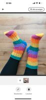 1 Paar selbstgestrickte Socken/Wollsocken Gr.38-42 Baden-Württemberg - Schwaikheim Vorschau