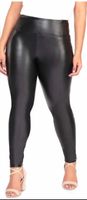 Lederimitat Leggings schwarz braun große Größen Curvy 44 46 48 Baden-Württemberg - Engen Vorschau