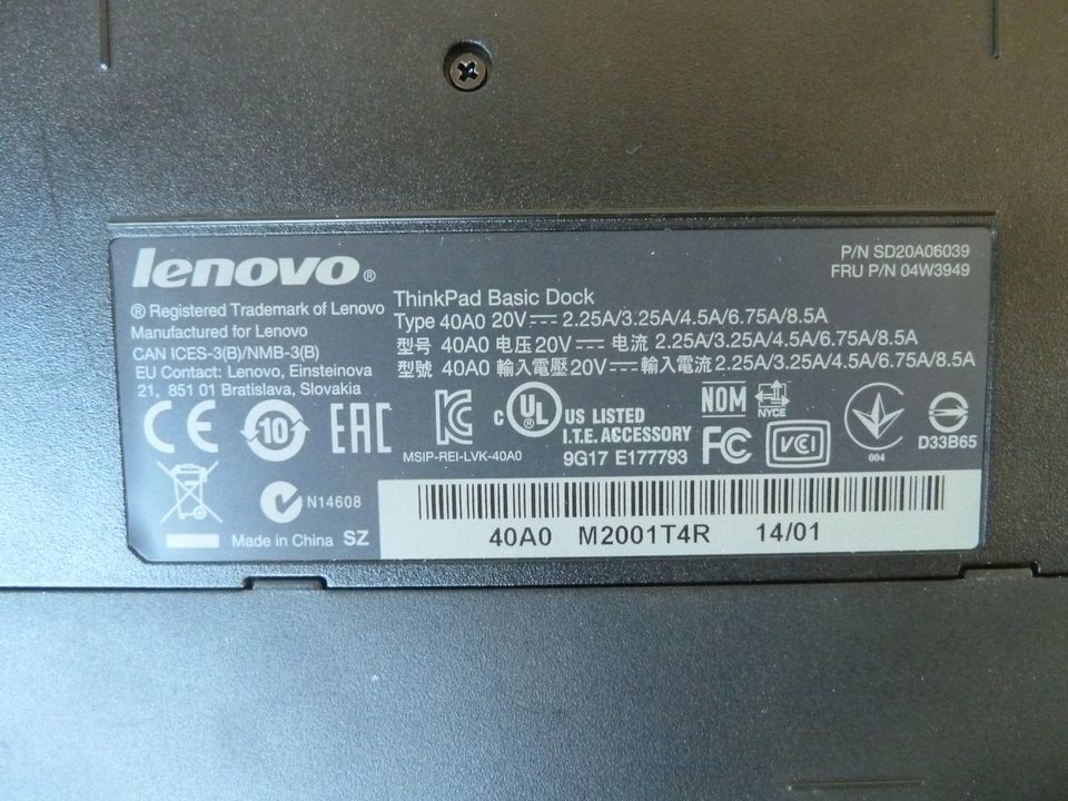 Laptop Lenovo Think Pad T440 CPU i5-4200U, mit Docking Station in Zorneding