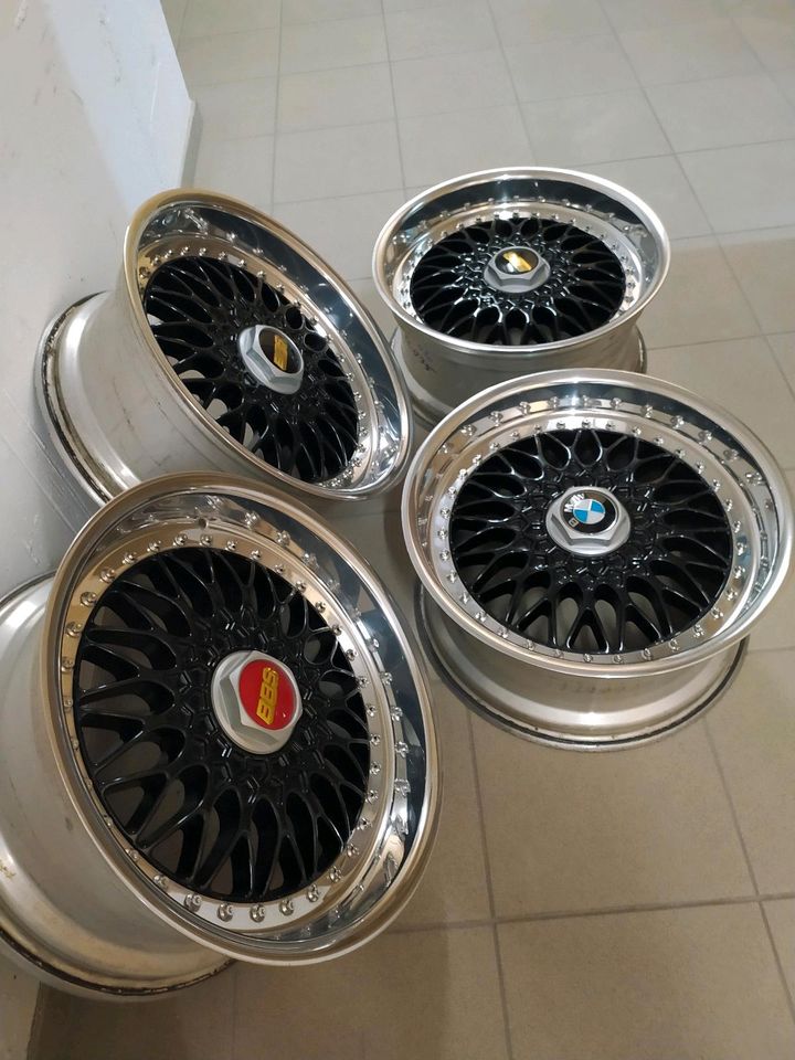 BMW Felgen BBS RC090 8x17 ET20 *E23  E28 E32 E34 E36 E38 E39 in Bad Neustadt a.d. Saale