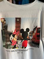 Micky Maus Minnie Maus Pullover Hoodie Shirt Takko S 36 weiß Sachsen - Naunhof Vorschau