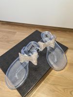 Neu Badelatschen Schuhe 37 Glitzer transparent Bayern - Zeilarn Vorschau