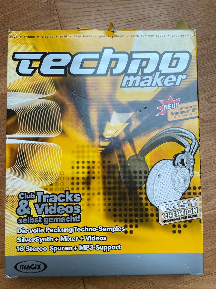 Techno maker cd handbuch MAGIX in Simmozheim