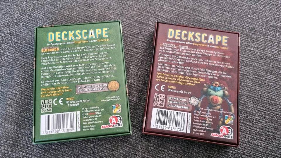 Deckscape Das Schicksal von London in Hagen