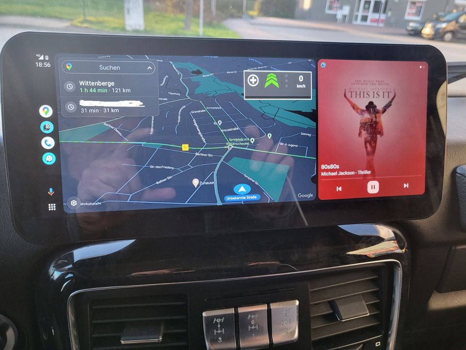 Mercedes W463 Radio 12,3 Zoll Umbau Android 12 CarPlay 4G in