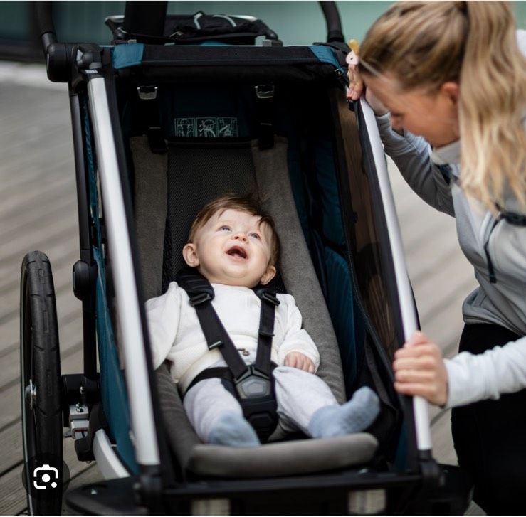 Thule Infant Sling Babysitz Fahrradanhänger Chariot in Bocholt