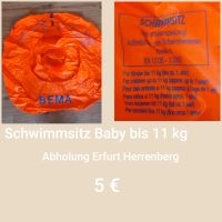 Schwimmsitz Baby bis 11 kg Thüringen - Erfurt Vorschau