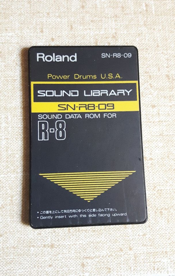 Roland SN-R8-09 "Power Drums U.S.A." - Sound Card in Passau