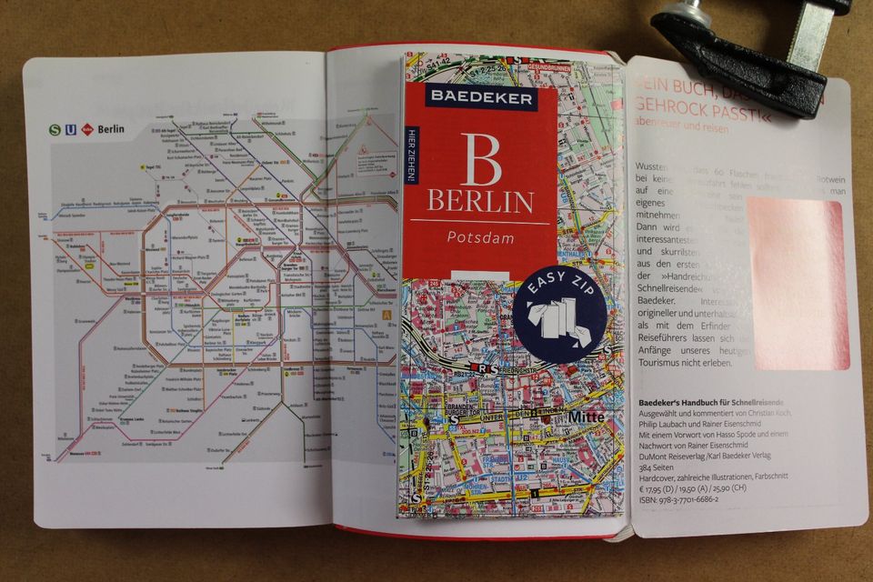 Reise Taschenbuch Baedeker – Berlin / Potsdam Ungelesen in Hamburg