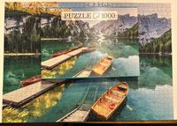 1000 Teile Puzzle Italien Dolomiten (Pragser Wildsee) Baden-Württemberg - Ravensburg Vorschau
