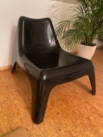 Sessel in Schwarz, glänzend aus Kunststoff Bayern - Augsburg Vorschau