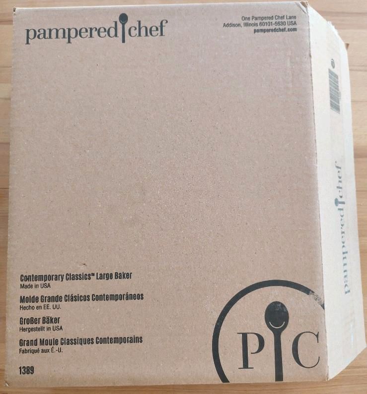 Pampered Chef Contemporary Classics large baker 1389 ovp in Oberalben