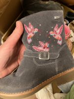 Lurchi 28 Stiefel Stiefeletten Mädchen grau Schmetterling neu Nordrhein-Westfalen - Olfen Vorschau