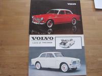 2x ORIG. Prospekt Volvo 122 S Amazon, 1959 + 1962, SELTEN Bayern - Karlsfeld Vorschau