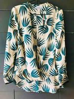 Satinbluse   Mango  Hosenbluse  Creme  grün  Gr   S    36 - 38 Hessen - Bad Homburg Vorschau