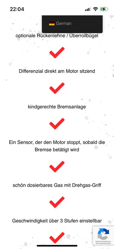 Quad kinder in Hilter am Teutoburger Wald