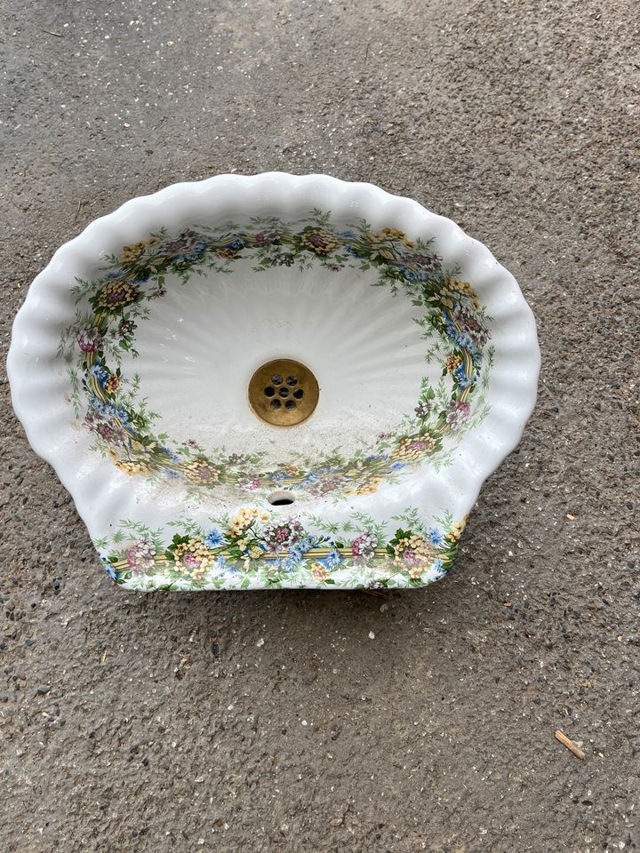 Handwaschbecken Porcelaine de Paris Waschtisch in Stelle