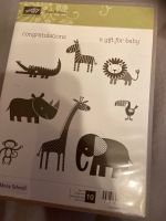 Stampin up Zoo Babies Tiere Geburt Baby rar Holz Bayern - Gersthofen Vorschau