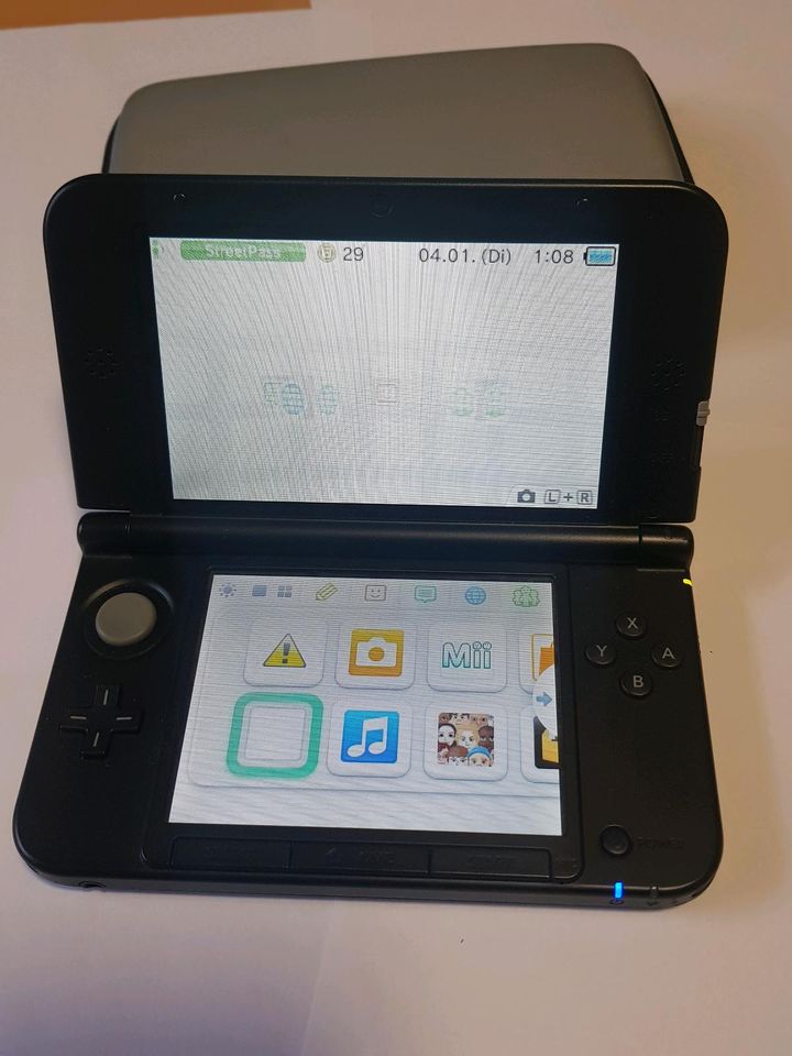 Nintendo 3DS XL Konsole in Blau Schwarz in Gütersloh
