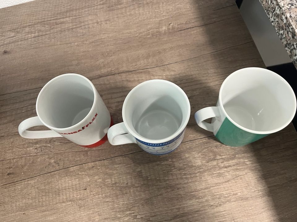 Tassen  mit verschiedenen logos in Mannheim