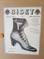 BISET Paris Schuhe Anzeige aus L'Illustration von 1910 Baden-Württemberg - Leonberg Vorschau