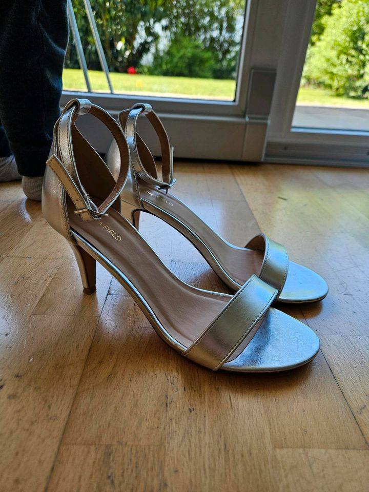 Anna Field High Heels 39 Silber in Aichach