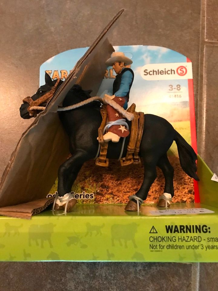 Schleich 41416 Cowboy mit Pferd Neu & OVP in Diespeck