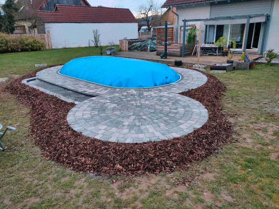 Aufblasbare Poolabdeckung von Mazide in Hammelburg