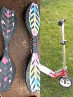 Maxboard Waveboard Bubble Hibiskus Big Wheel Scooter Hessen - Maintal Vorschau