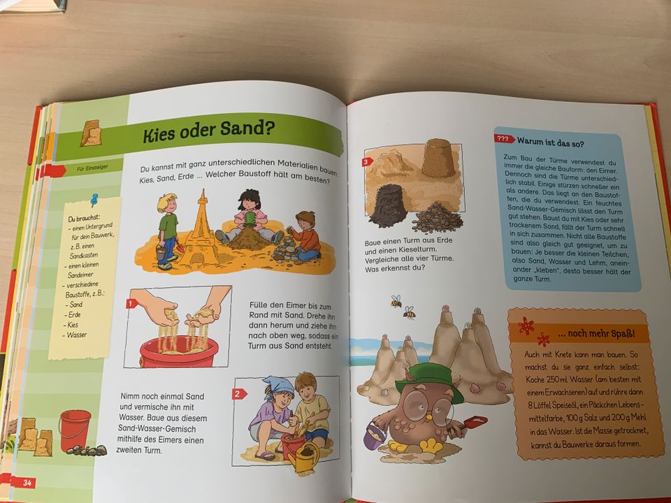 Kinderbuch Richtig Schlau Experimente rund ums Bauen wie neu ab 4 in Lüdinghausen