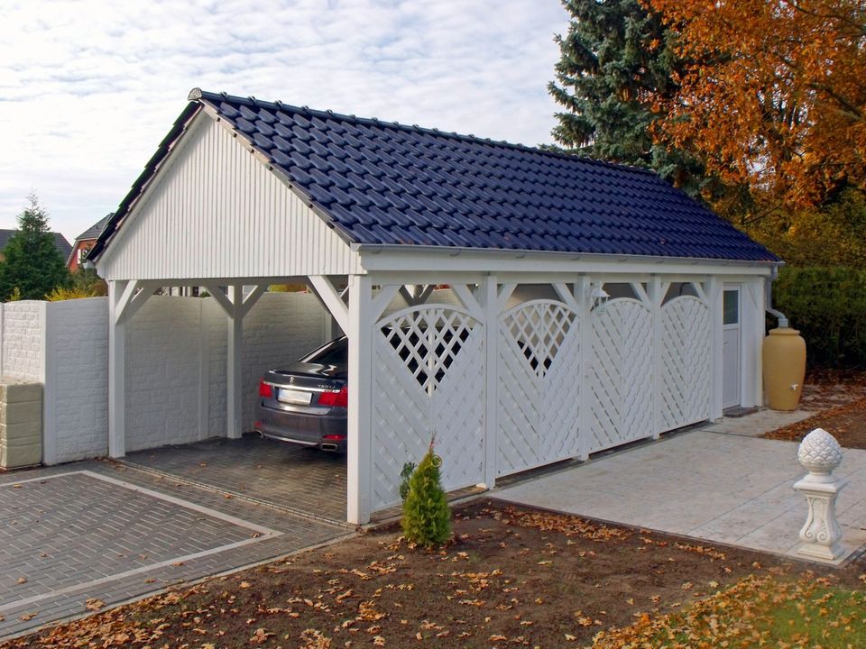 Carports aus Holz direkt vom Hersteller in Schkeuditz