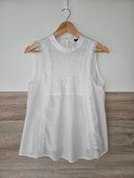 Zara M 38 Shirt ohne Arm Tank Top elegant mit Spitze Bayern - Pfeffenhausen Vorschau