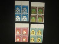 Briefmarken Schweiz Pro Juventute 1978 Viererblocks v. Unterrand Bayern - Münchberg Vorschau