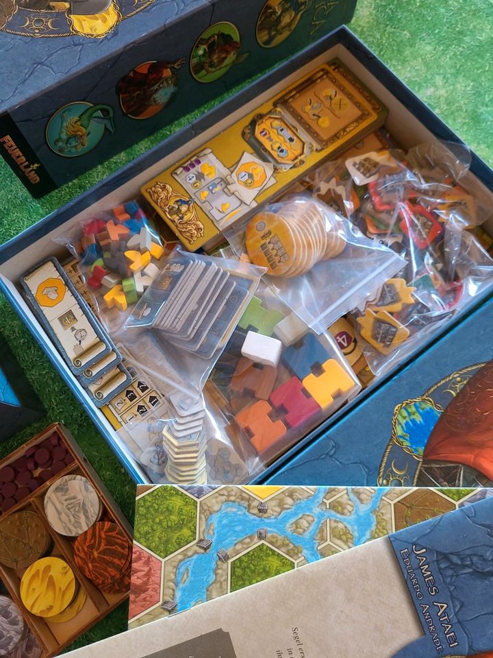 Terra Mystica mit Erweiterungen, Holzinsert und Solo Box in Ahrensbök