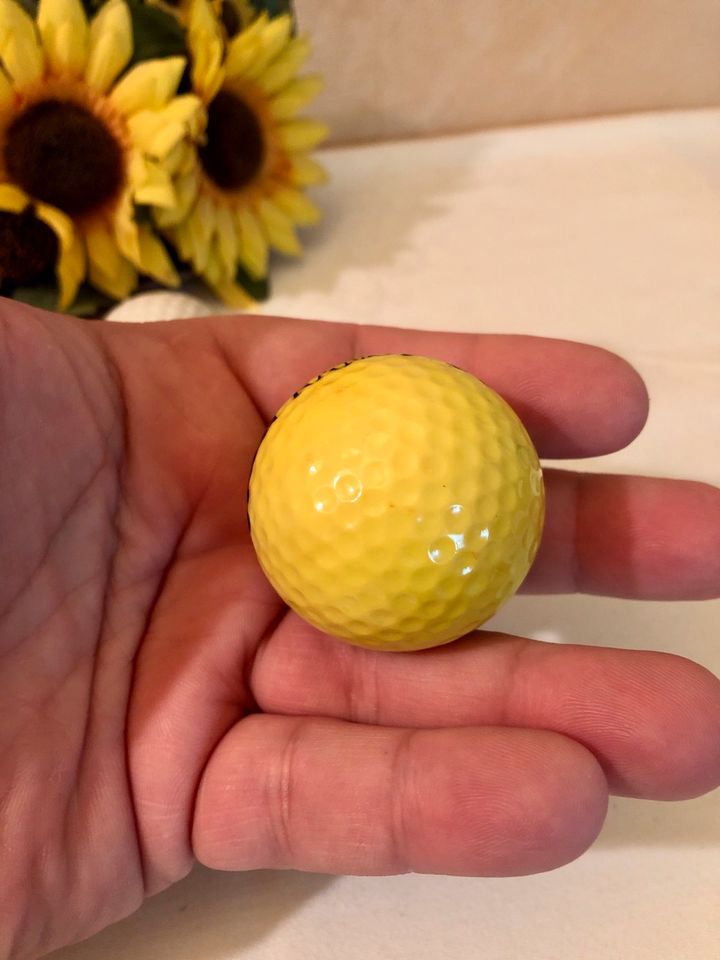 2x GOLFBALL PROMO SELTEN TOP ZUSTAND ZAHNÄRZTE KONGRESS in Telgte