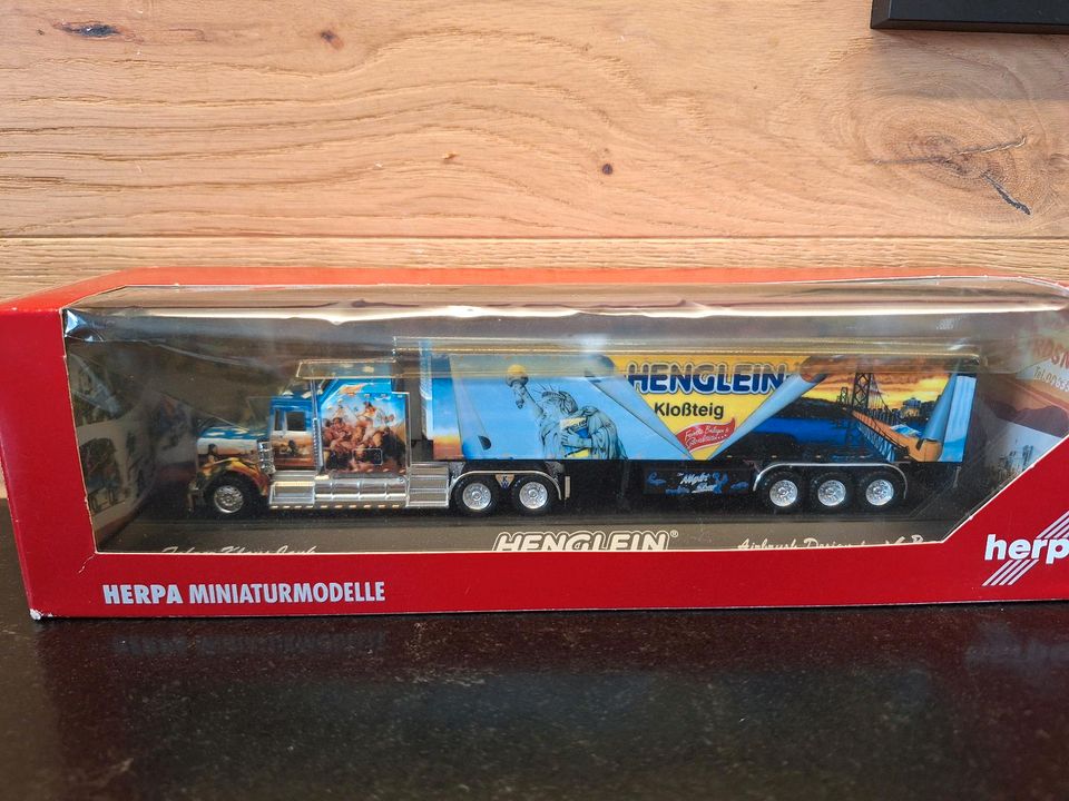 Herpa 1/87 Modelltruck "Henglein" Design in Germaringen