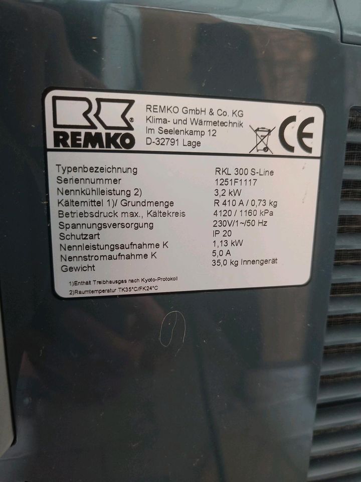 Remko RKL 300 S-Line Klimaanlage/Klimagerät in Dresden