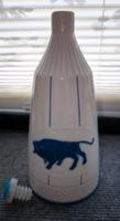 Flasche + Deckel Vodka blauer Bison Stier DDR WKCG leer Sachsen-Anhalt - Halle Vorschau