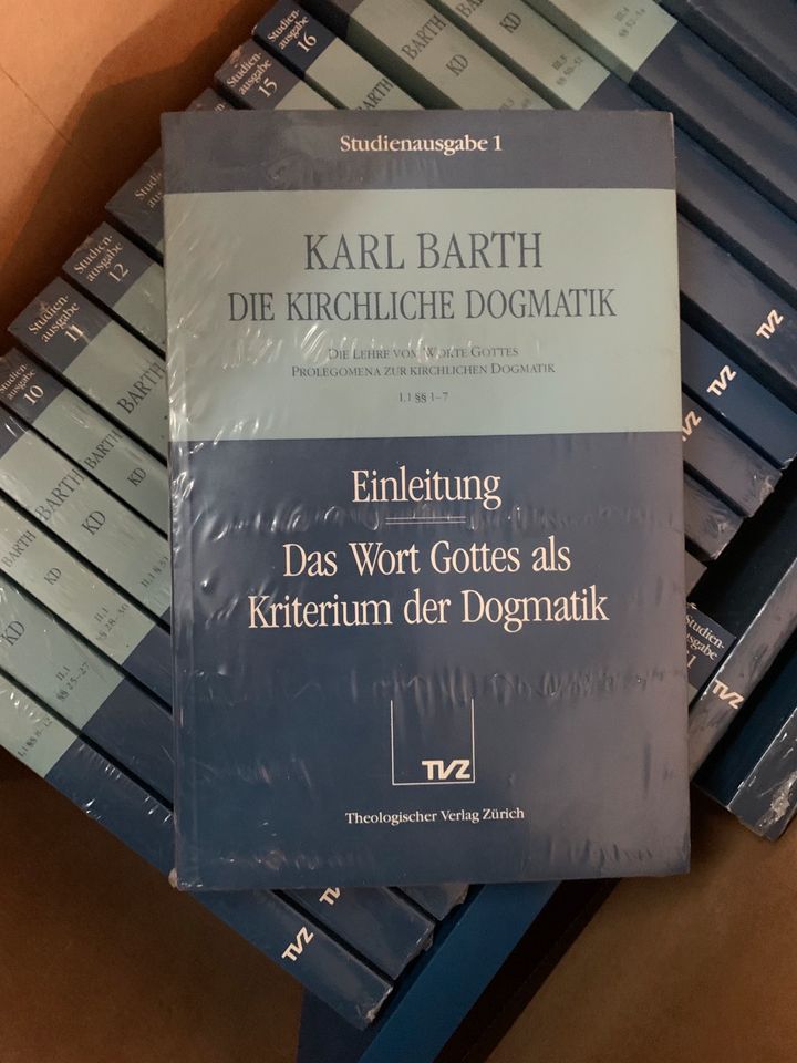 Kirchliche Dogmatik - Karl Barth in Weissach im Tal