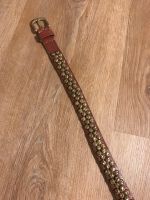 Cowboy Belt braun/ Gold 95 Baden-Württemberg - Ilsfeld Vorschau