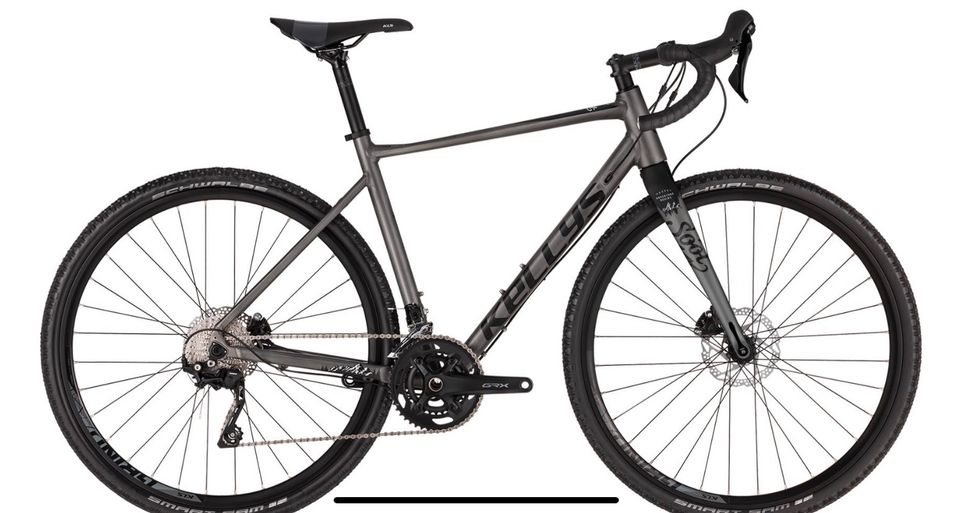 Gravelbike Kellys Soot 50 Carbon Shimano GRX Rennrad no Cube in Neukirchen-Adorf