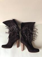 Casadei Lederstiefel mit Fransen, Gr.39 Niedersachsen - Langenhagen Vorschau