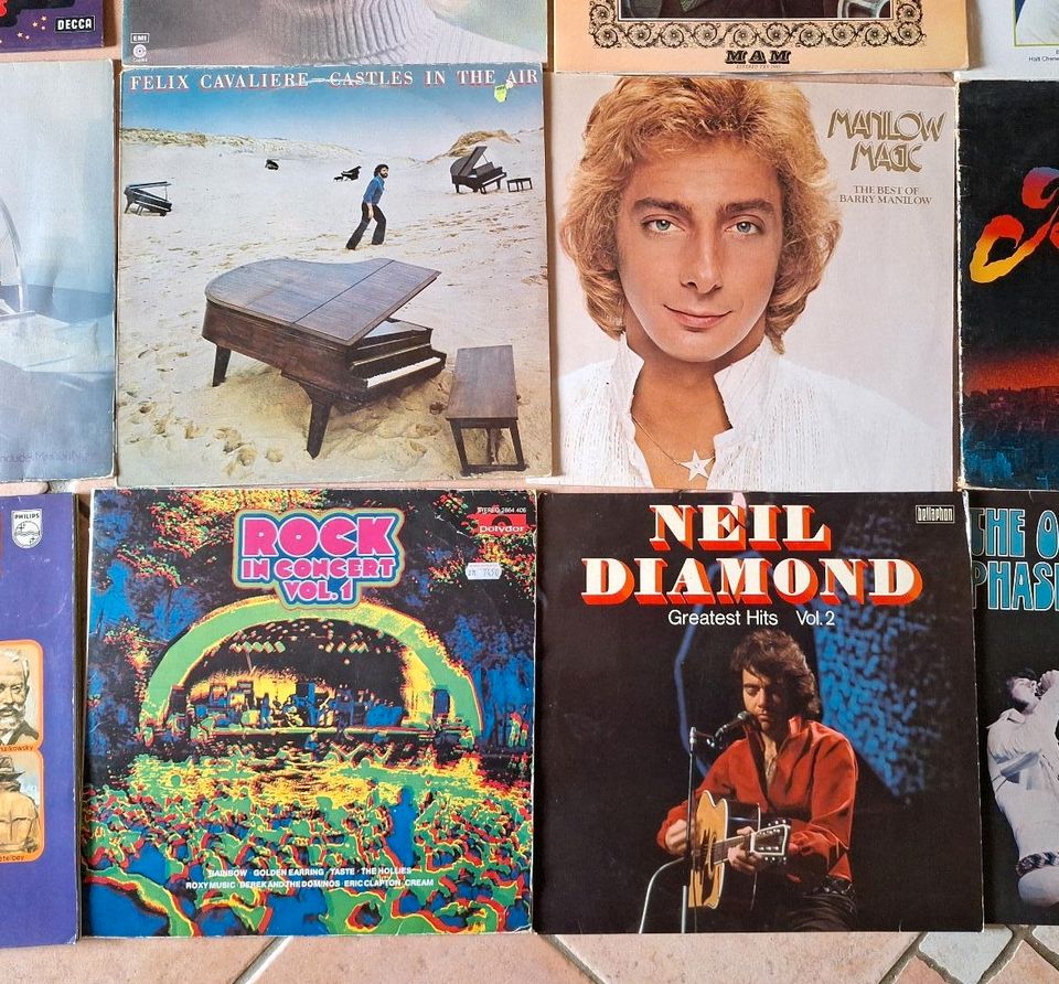 Viele Schallplatten / Vinyl LPs: Rock & Pop / 70er in Biebergemünd