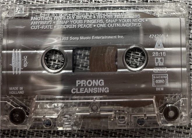 Kassette MC Prong - Cleansing Metal Rarität in Nordhausen