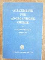Allgemeine und Anorganische Chemie von Schwarzenbach Nordrhein-Westfalen - Langenfeld Vorschau