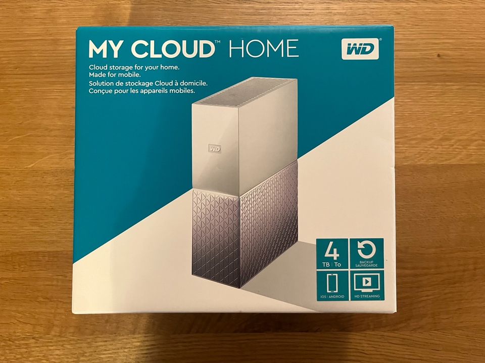 MyCloud Home NAS Speicher 4TB Western Digital Netzwerkspeicher in Lörrach