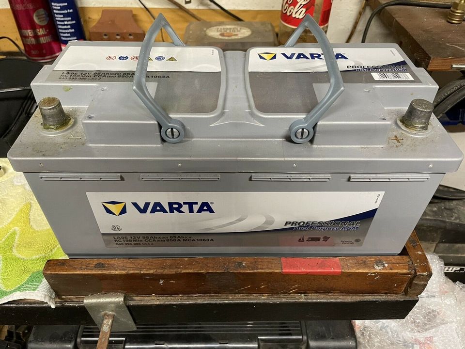 Varta Professional Dual Purpose AGM 95Ah 850A CCA Camper Batterie in Bayern  - Neuburg a.d. Donau | Ersatz- & Reparaturteile | eBay Kleinanzeigen ist  jetzt Kleinanzeigen