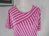 GERRY WEBER Shirt - Größe 44 - Pink / Weiß - Neuwertig Niedersachsen - Heidenau Vorschau